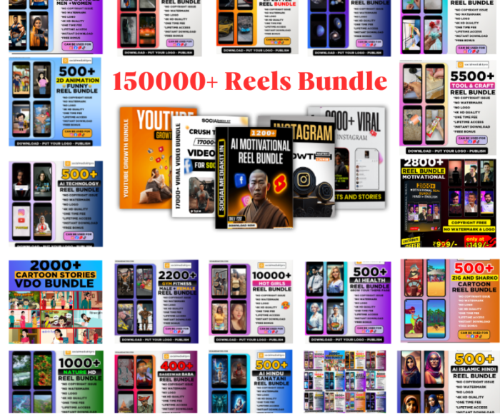 150K Mega Reels Bundle